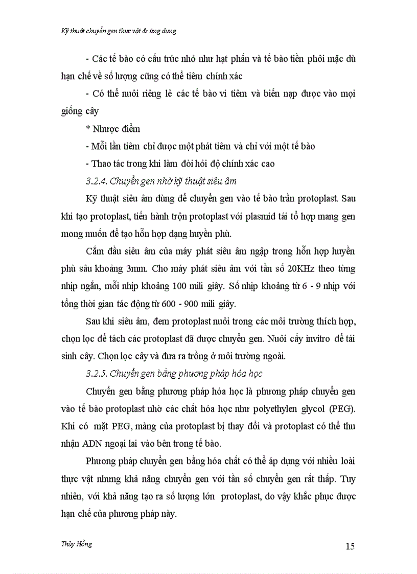 image for page Kỹ thuật chuyển gen thực vật ứng dụng