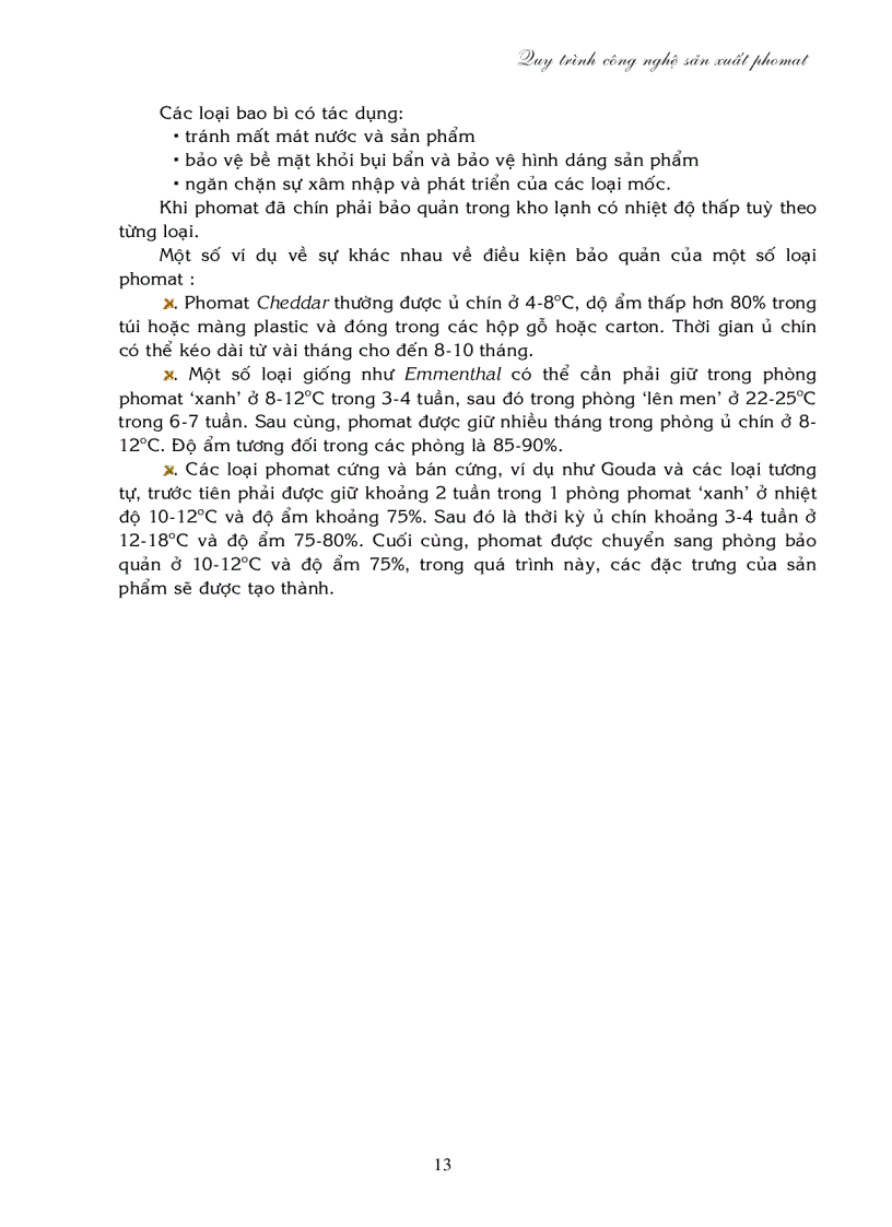 image for page Quy trình công nghệ sản xuất phô mai