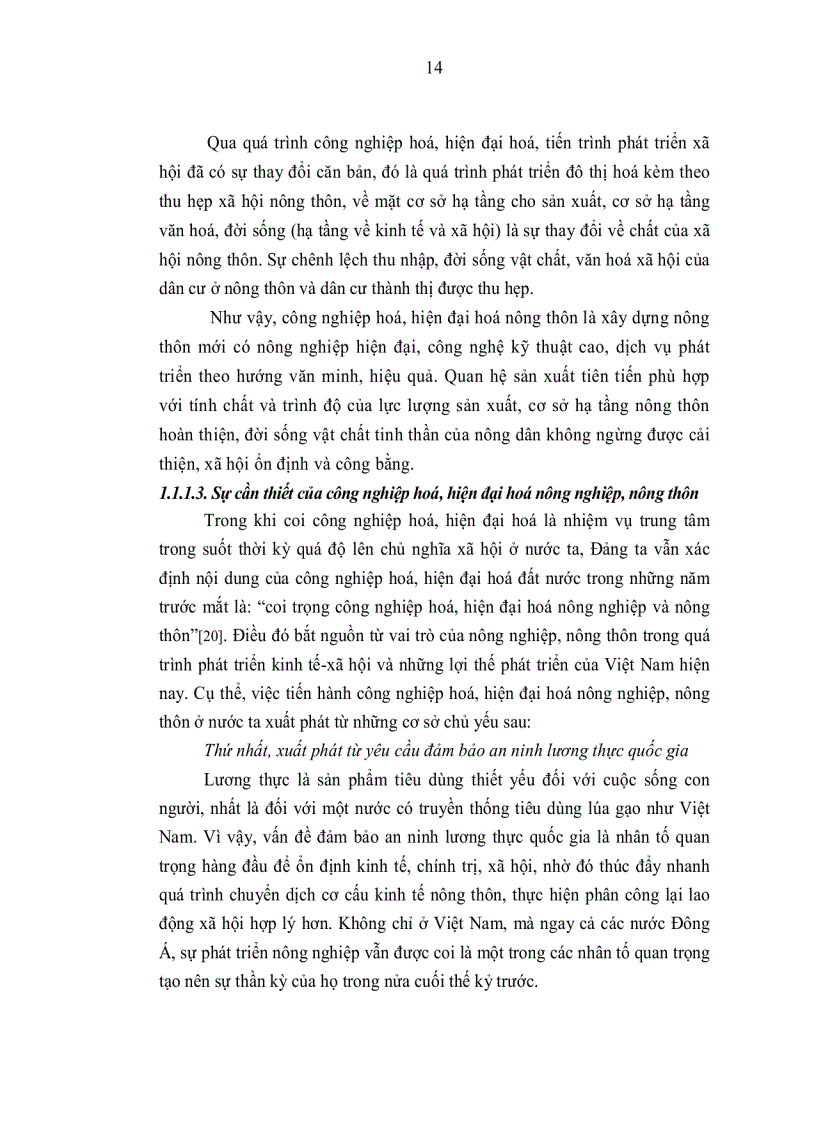 image for page Quá trình công nghiệp hoá hiện đại hoá nông nghiệp nông thôn tỉnh Bắc Ninh từ năm 1986 đến nay thực trạng kinh nghiệm và giải pháp