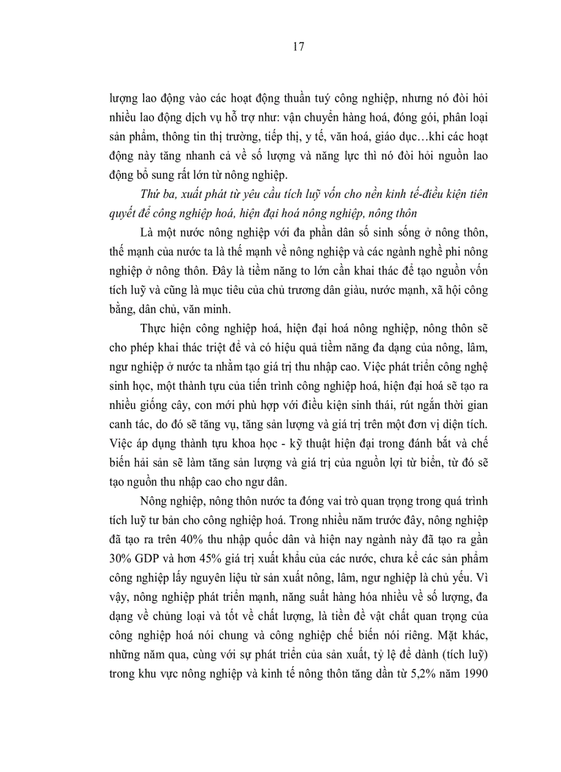 image for page Quá trình công nghiệp hoá hiện đại hoá nông nghiệp nông thôn tỉnh Bắc Ninh từ năm 1986 đến nay thực trạng kinh nghiệm và giải pháp