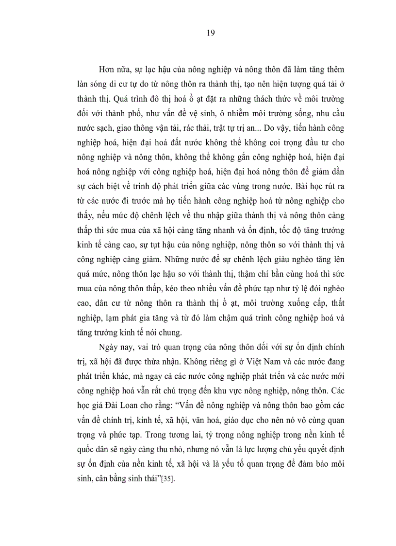 image for page Quá trình công nghiệp hoá hiện đại hoá nông nghiệp nông thôn tỉnh Bắc Ninh từ năm 1986 đến nay thực trạng kinh nghiệm và giải pháp