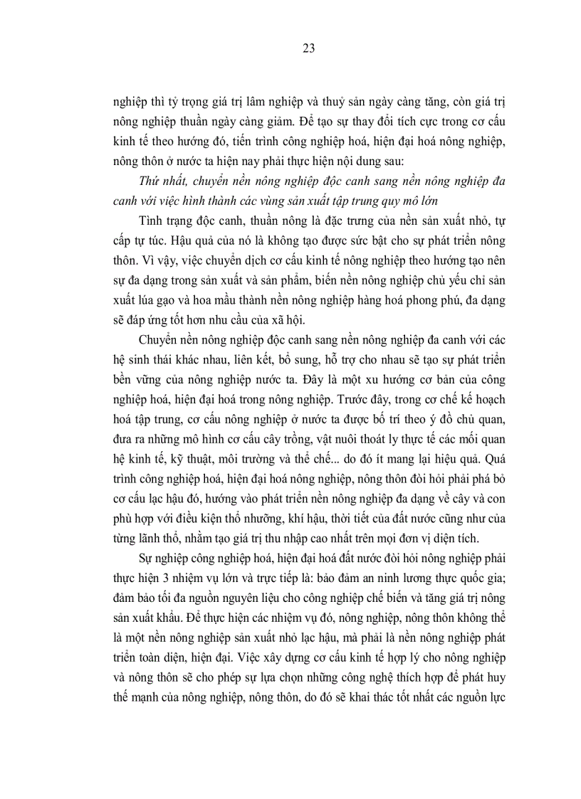 image for page Quá trình công nghiệp hoá hiện đại hoá nông nghiệp nông thôn tỉnh Bắc Ninh từ năm 1986 đến nay thực trạng kinh nghiệm và giải pháp