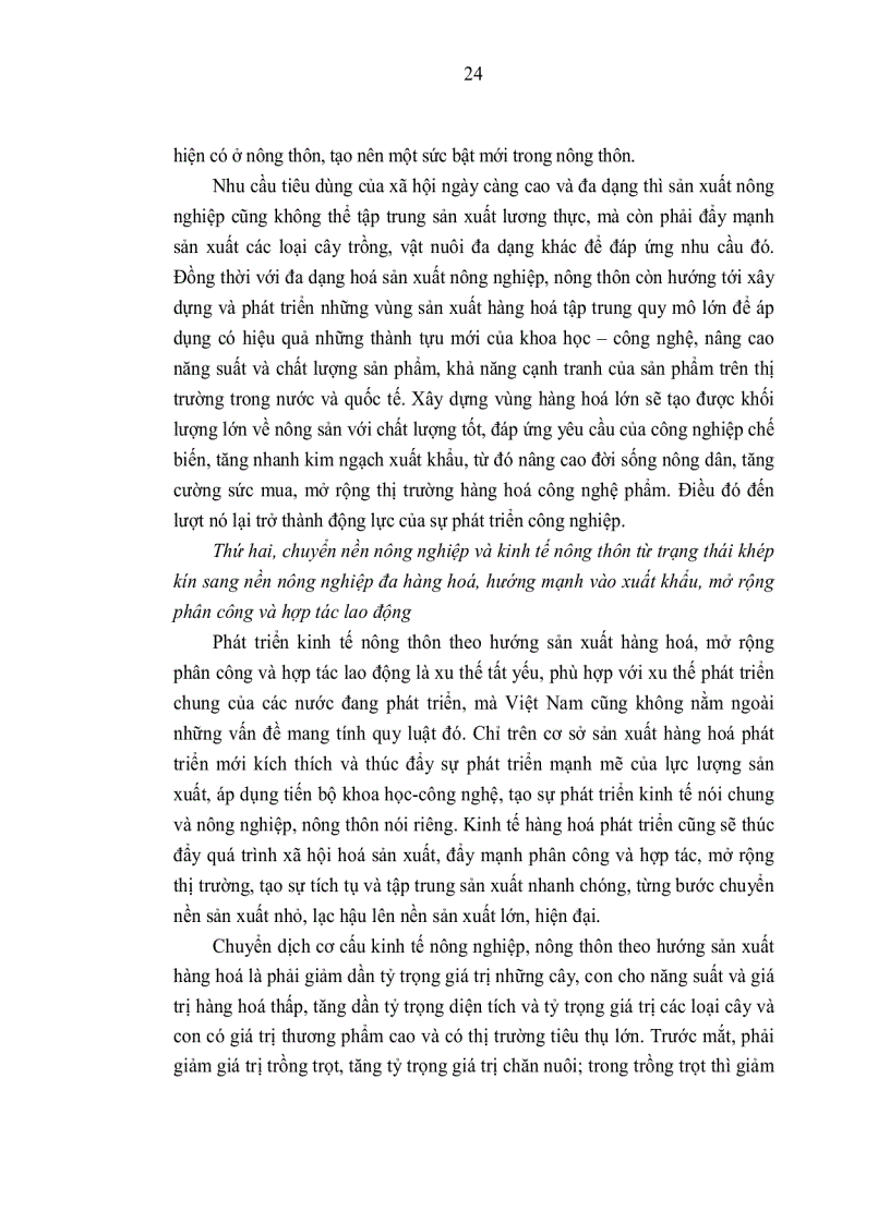 image for page Quá trình công nghiệp hoá hiện đại hoá nông nghiệp nông thôn tỉnh Bắc Ninh từ năm 1986 đến nay thực trạng kinh nghiệm và giải pháp