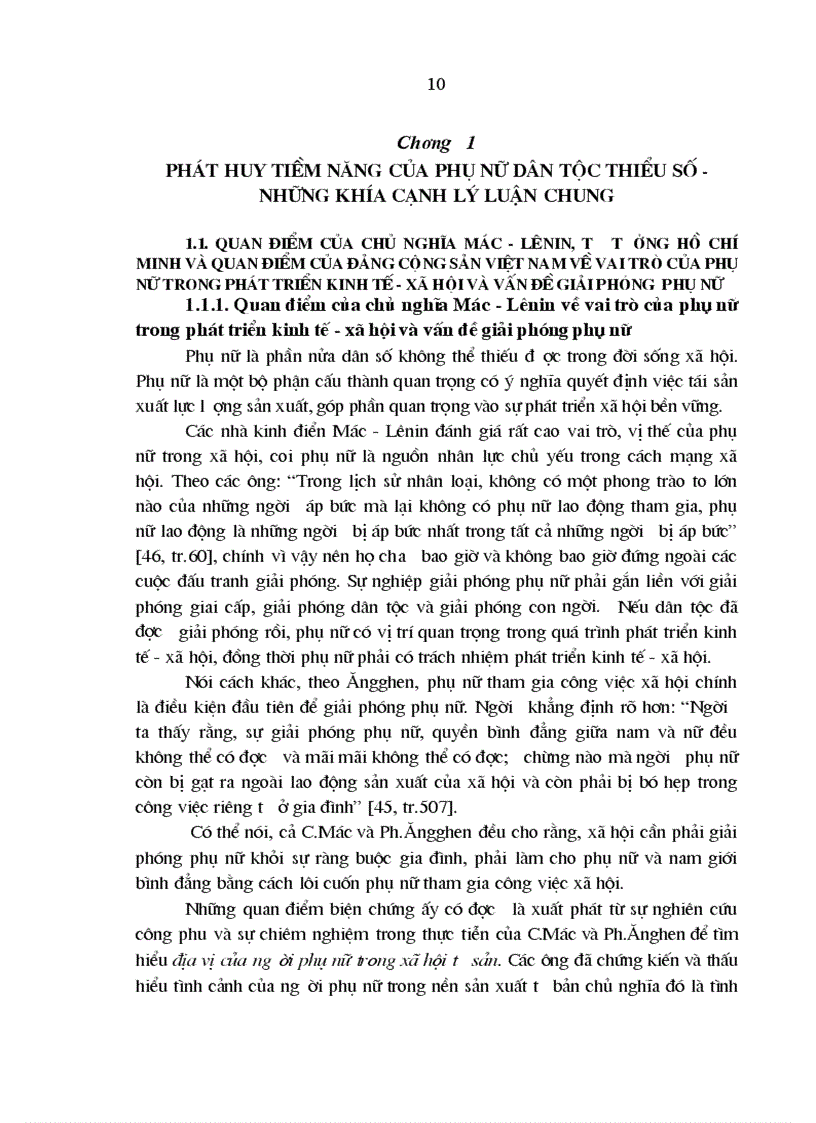 image for page Phát huy tiềm năng của phụ nữ dân tộc thiểu số trong quá trình phát triển kinh tế xã hội ở các tỉnh miền núi phía Bắc nước ta hiện nay