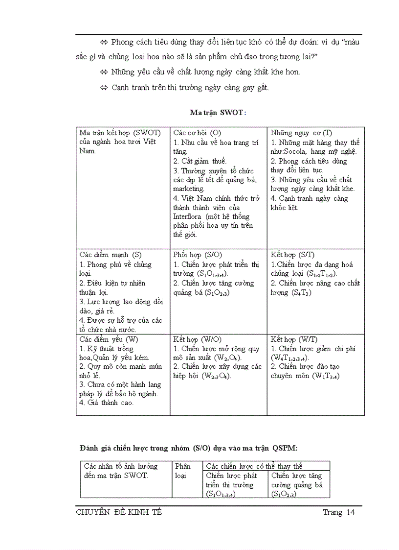 image for page Đánh giá tình hình sản xuất và tiêu thụ hoa tươi Việt Nam giai đoạn 2006 2008