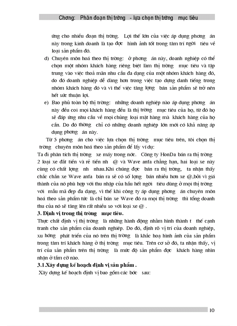 image for page Phân đoạn thị trường lựa chọn thị trường mục tiêu