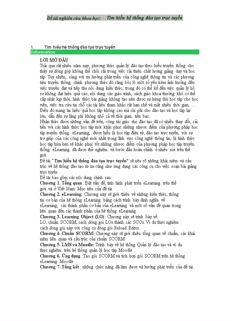 image for page Tìm hiểu hệ thống đào tạo trực tuyến