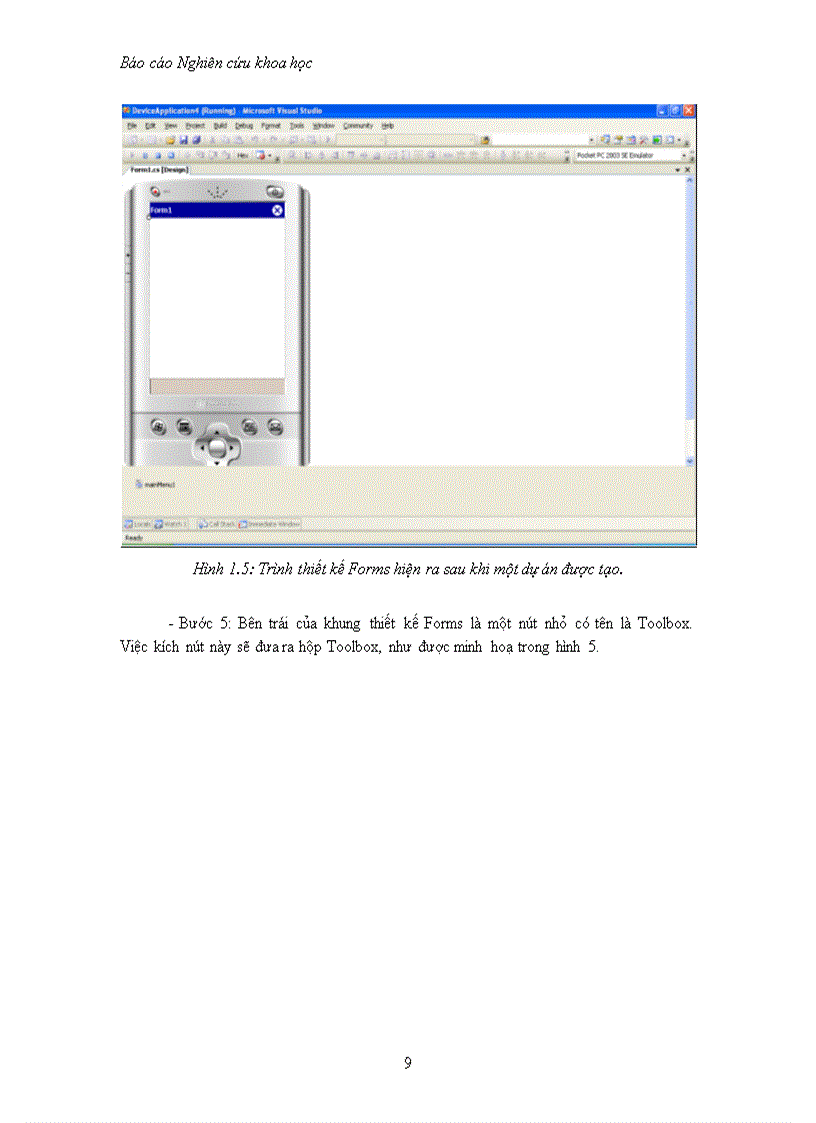 image for page Tìm hiểu về công nghệ NET Compact Framework và lập trình ứng dụng trên Pocket PC