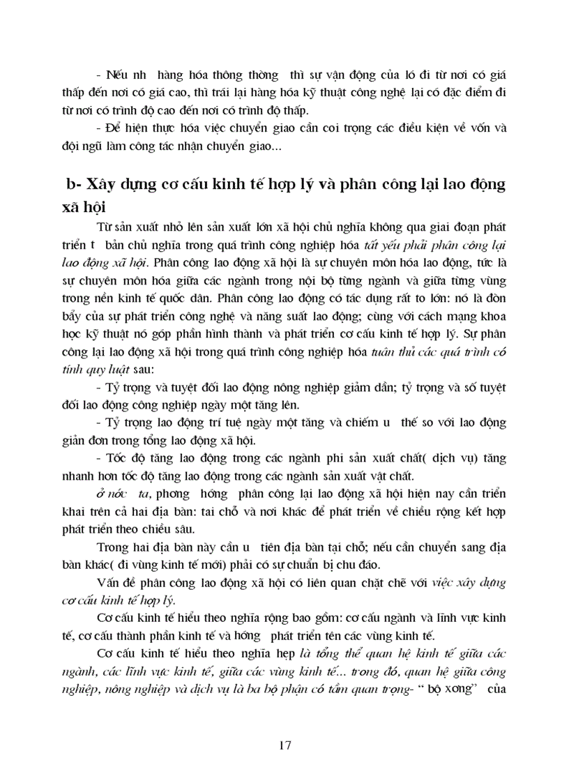 image for page Vấn đề đổi mới LLSX và QHSX trong quá trình CNH HĐH ở VN