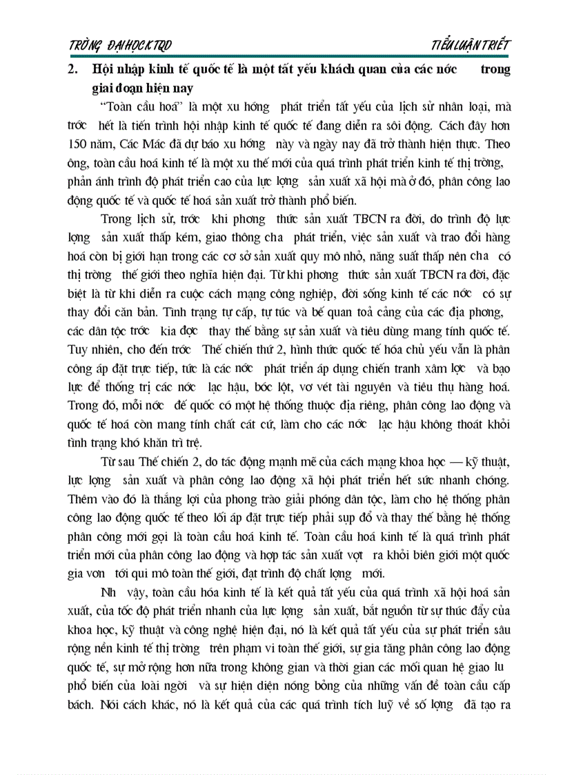 image for page VN trong xu thế hội nhập dưới con mắt triết học 2