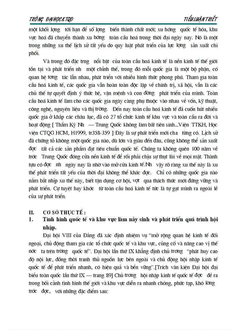 image for page VN trong xu thế hội nhập dưới con mắt triết học 2