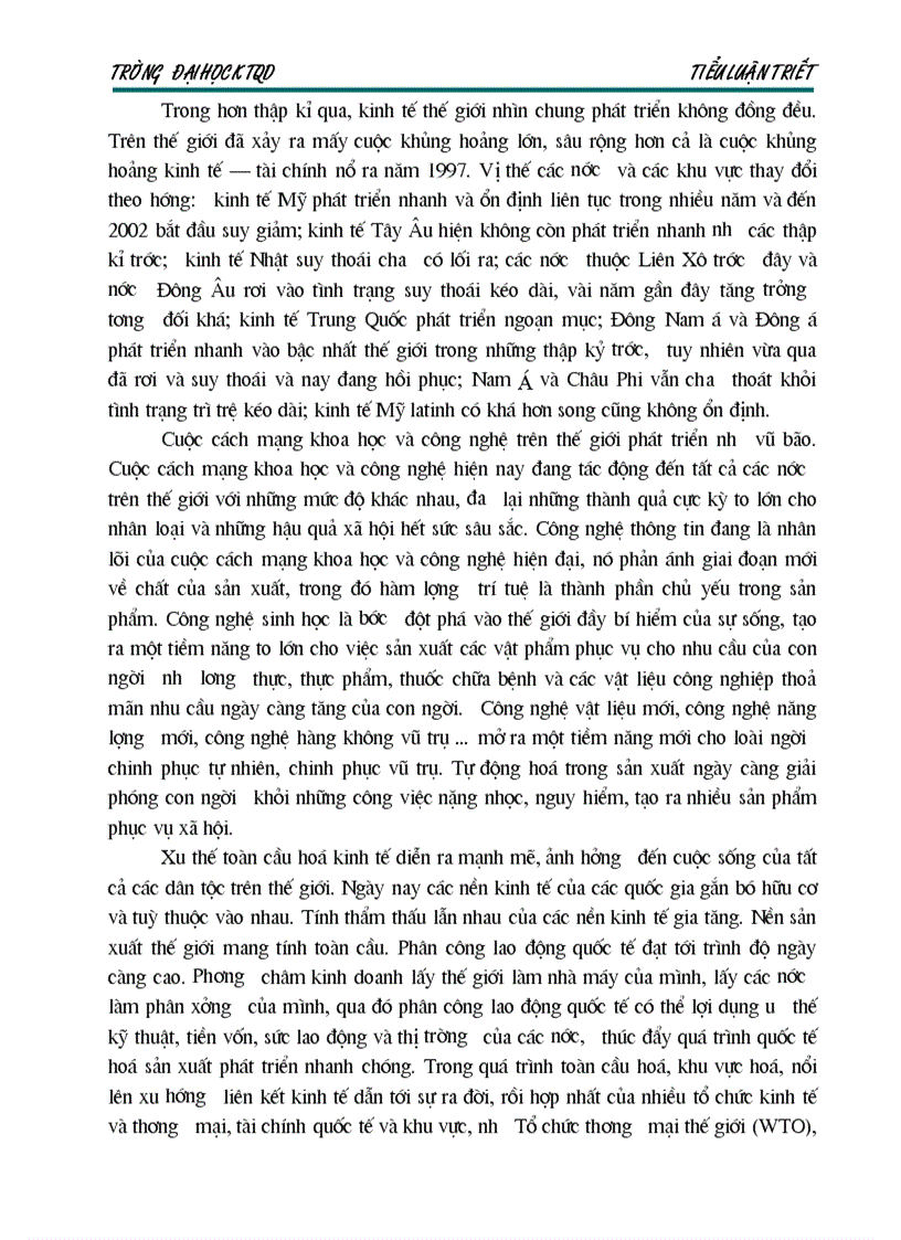 image for page VN trong xu thế hội nhập dưới con mắt triết học 2