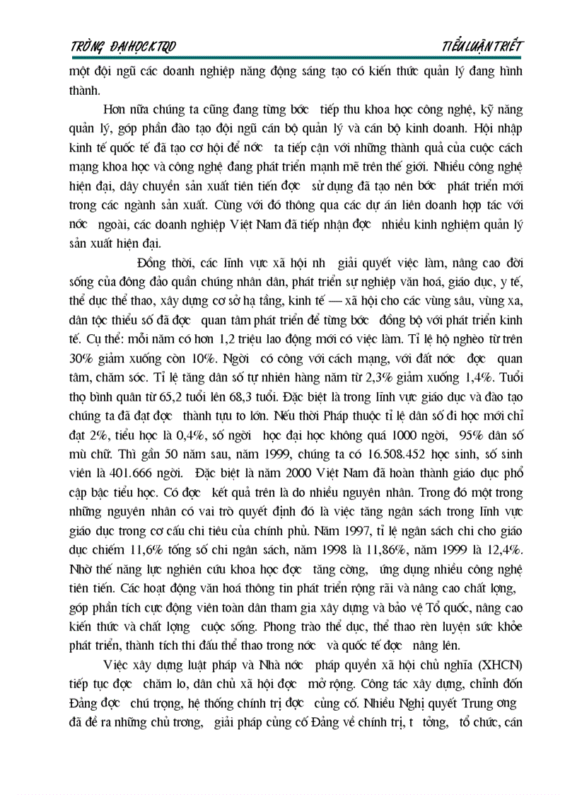 image for page VN trong xu thế hội nhập dưới con mắt triết học 2