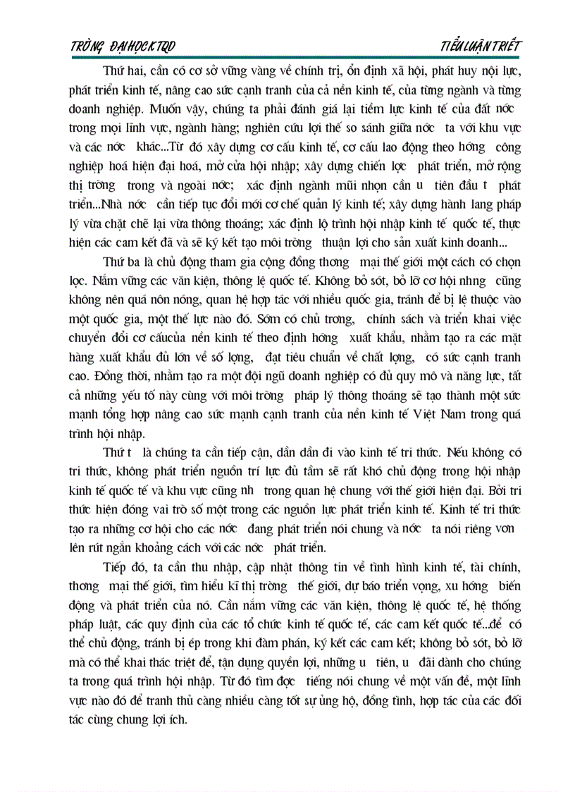 image for page VN trong xu thế hội nhập dưới con mắt triết học 2