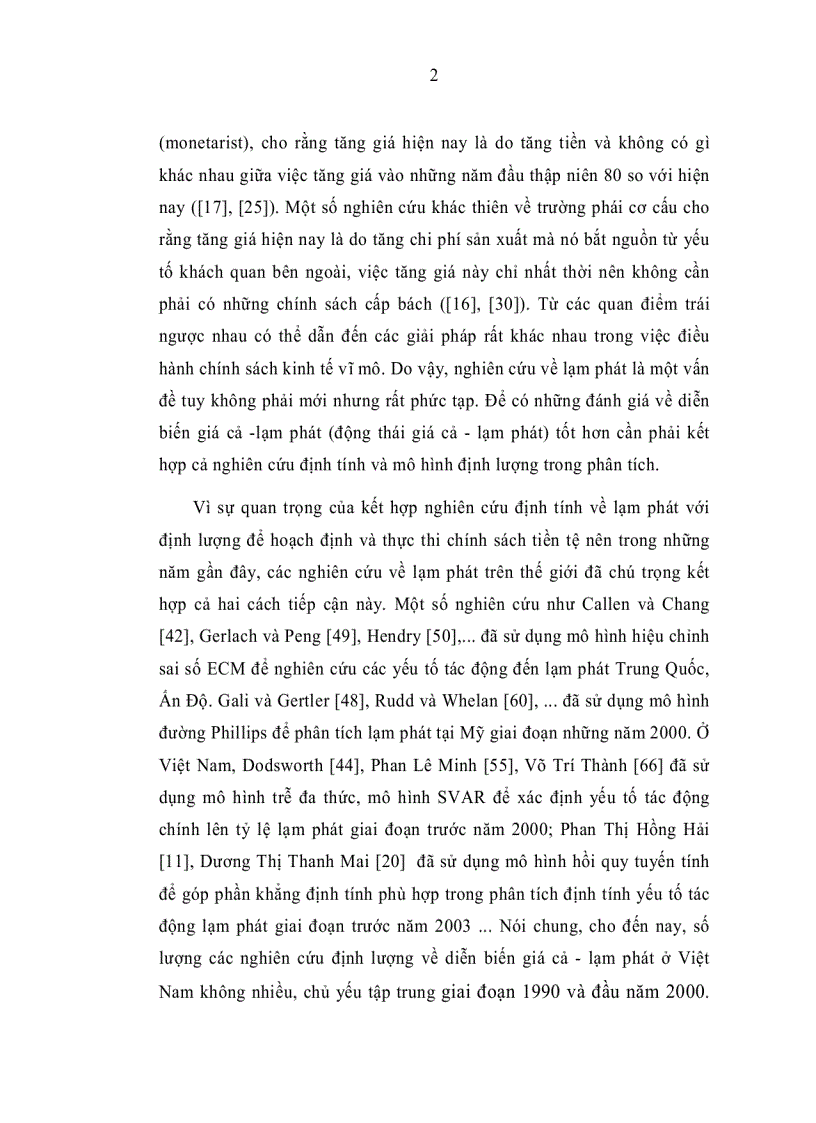 image for page Tiếp cận và phân tích động thái giá cả lạm phát của Việt Nam trong thời kỳ Đổi mới bằng một số mô hình toán kinh tế