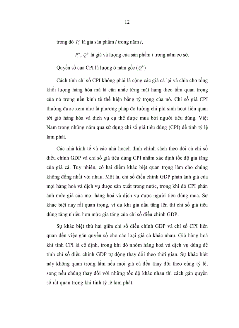 image for page Tiếp cận và phân tích động thái giá cả lạm phát của Việt Nam trong thời kỳ Đổi mới bằng một số mô hình toán kinh tế