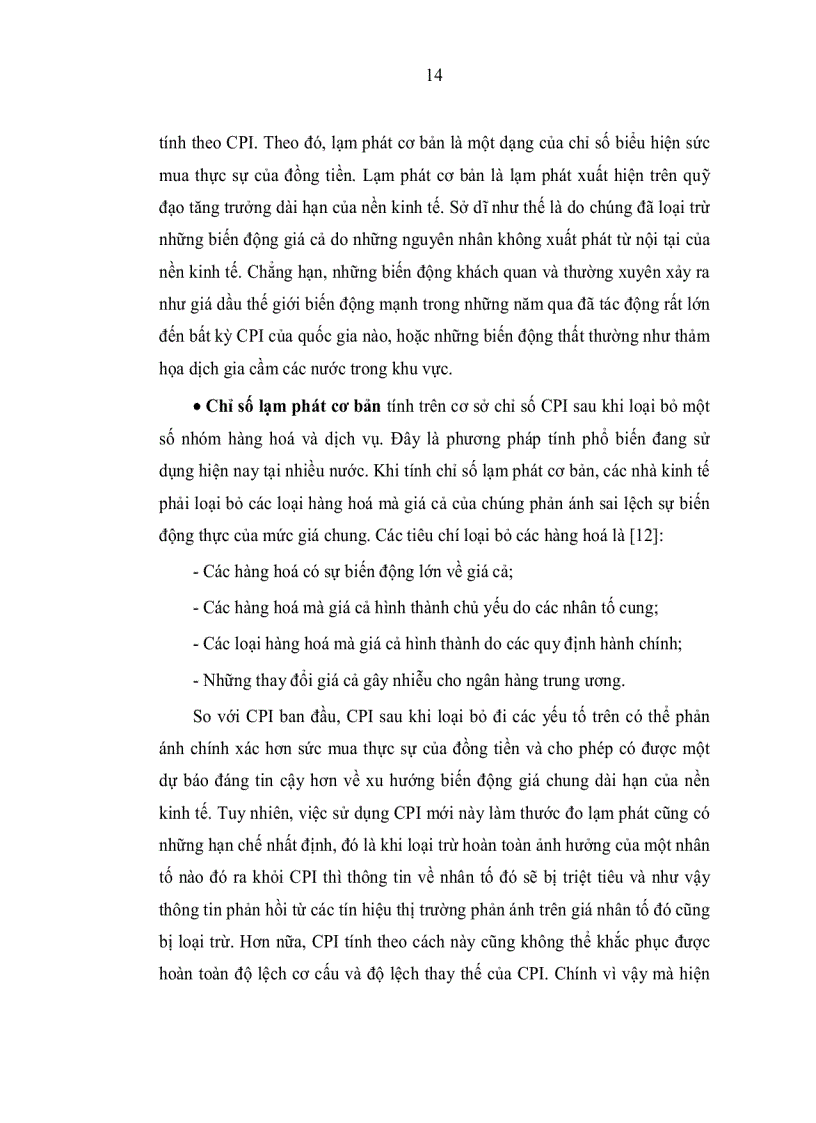 image for page Tiếp cận và phân tích động thái giá cả lạm phát của Việt Nam trong thời kỳ Đổi mới bằng một số mô hình toán kinh tế