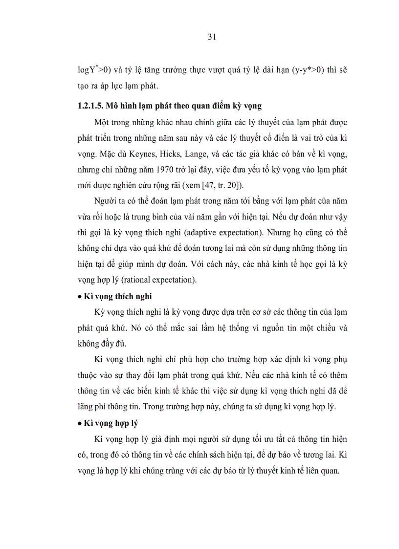 image for page Tiếp cận và phân tích động thái giá cả lạm phát của Việt Nam trong thời kỳ Đổi mới bằng một số mô hình toán kinh tế