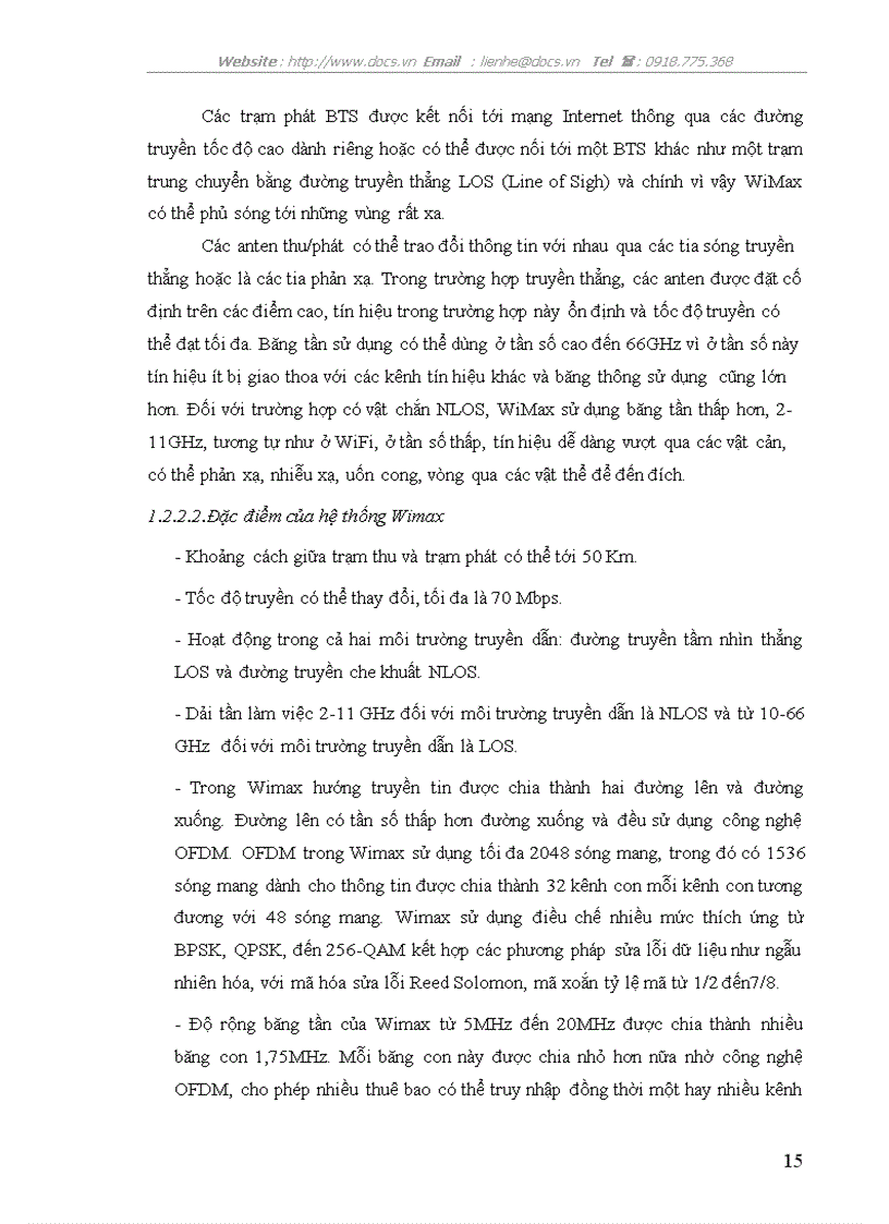 image for page Nghiên cứu về công nghệ không dây WiMax và ứng dụng