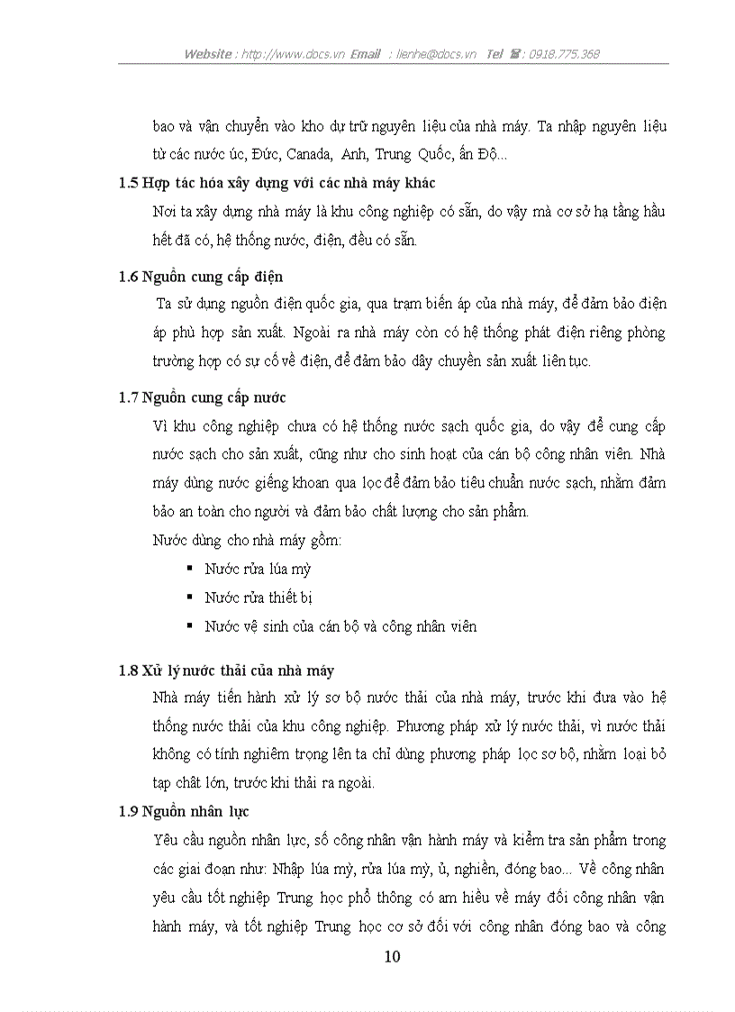 image for page Thiết kế xây dựng nhà máy sản xuất bột mỳ năng xuất150T ngày