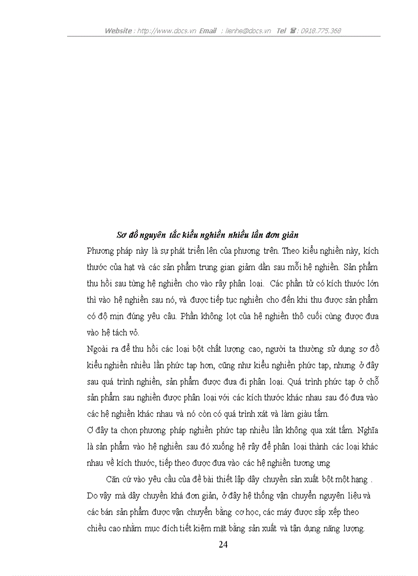 image for page Thiết kế xây dựng nhà máy sản xuất bột mỳ năng xuất150T ngày