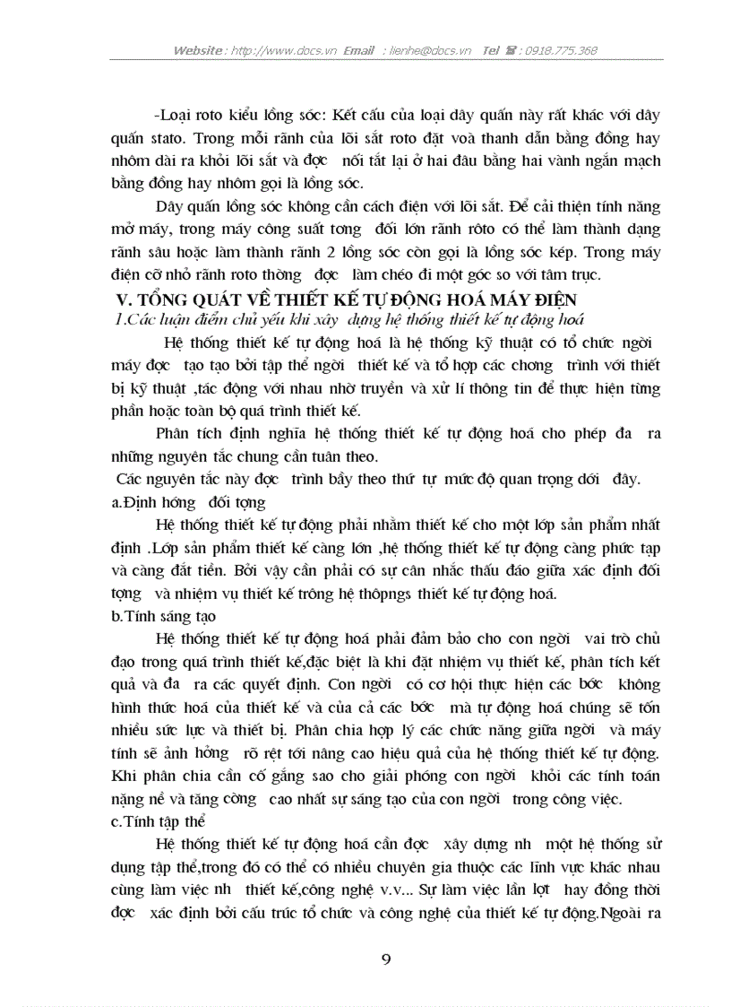 image for page Các thông số định mức