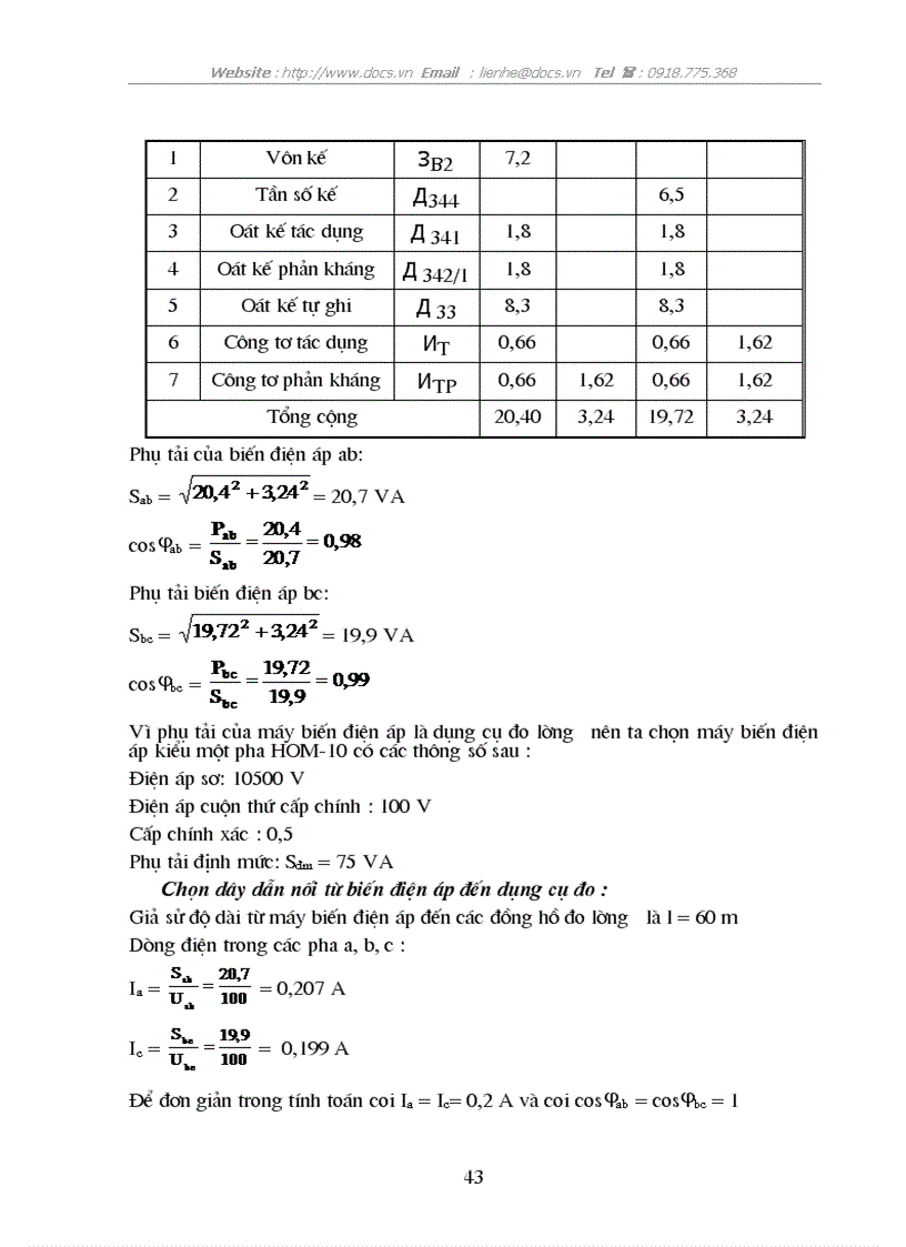 image for page Tính toán phụ tải và cân bằng công suất 1 1 chọn máy phát điện