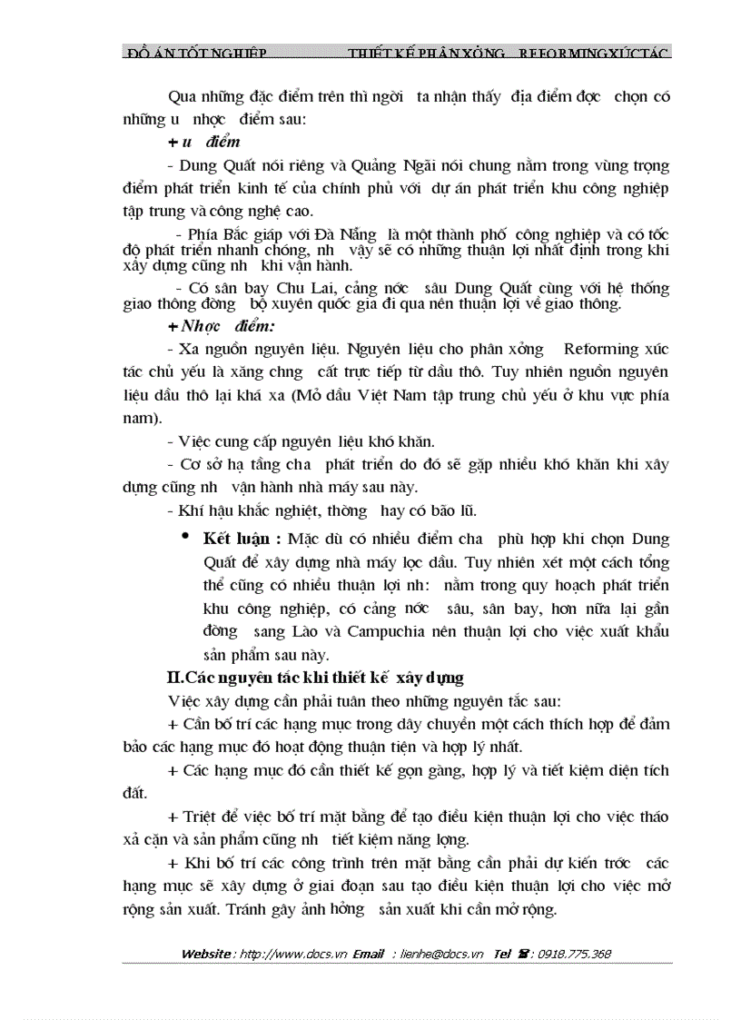 image for page Thiết kế phân xưởng reforming xúctác