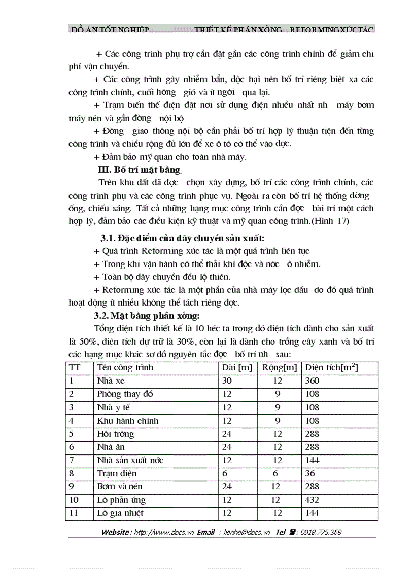 image for page Thiết kế phân xưởng reforming xúctác