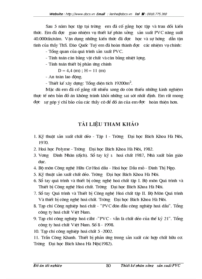 image for page Thiết kế phân xưởng sản xuất PVC