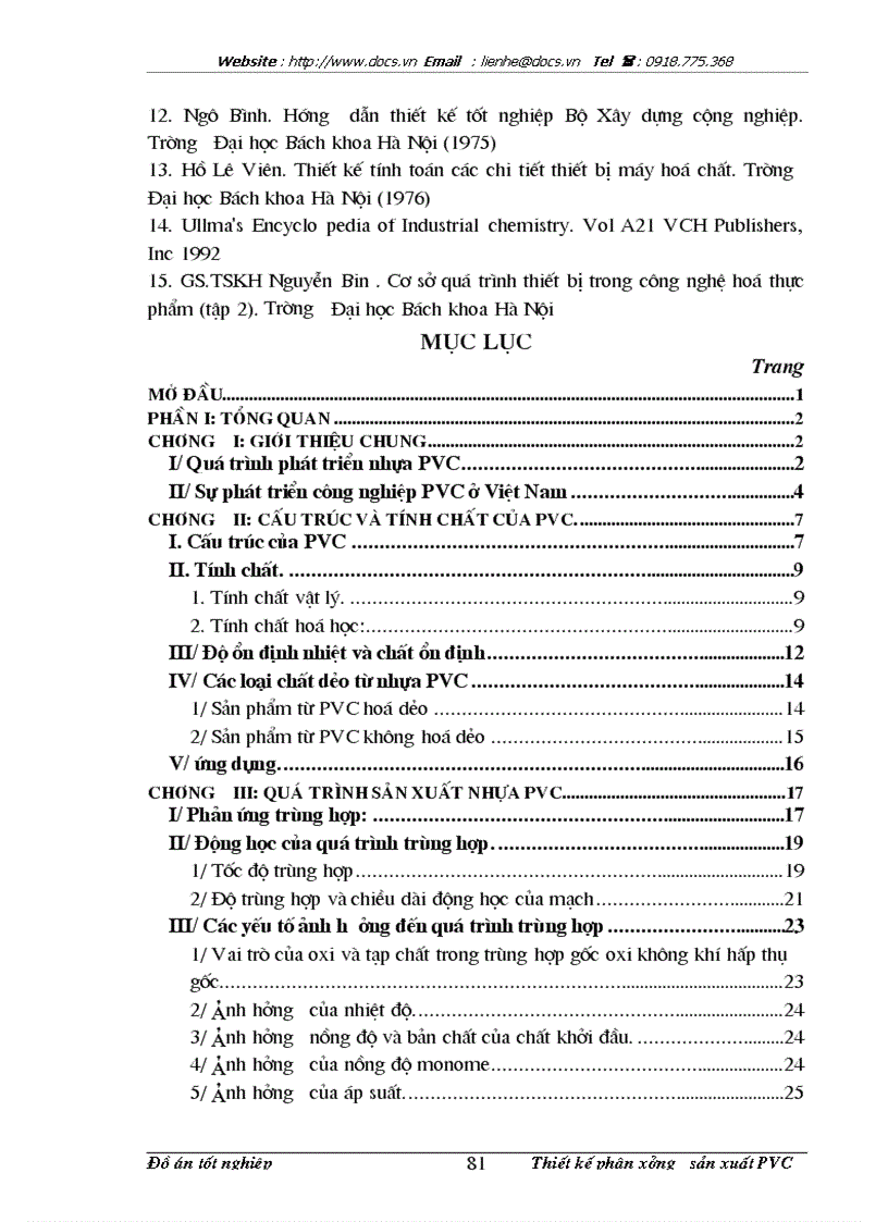image for page Thiết kế phân xưởng sản xuất PVC