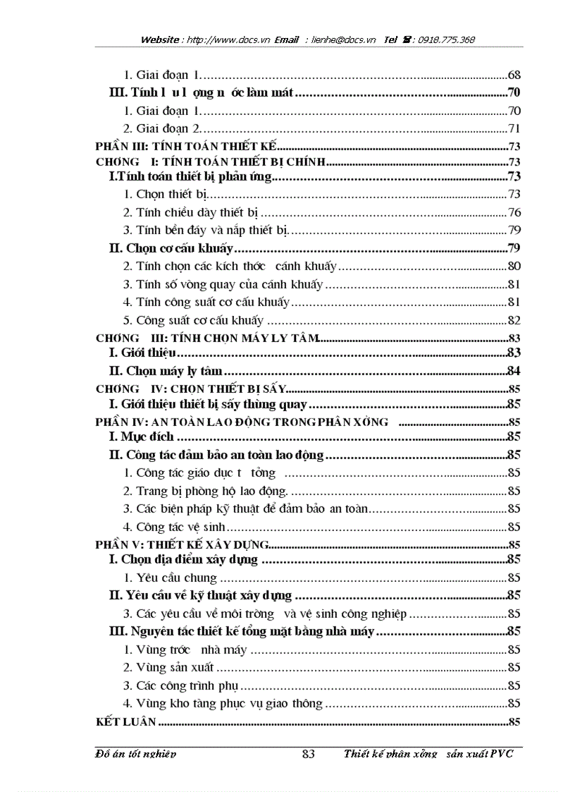image for page Thiết kế phân xưởng sản xuất PVC