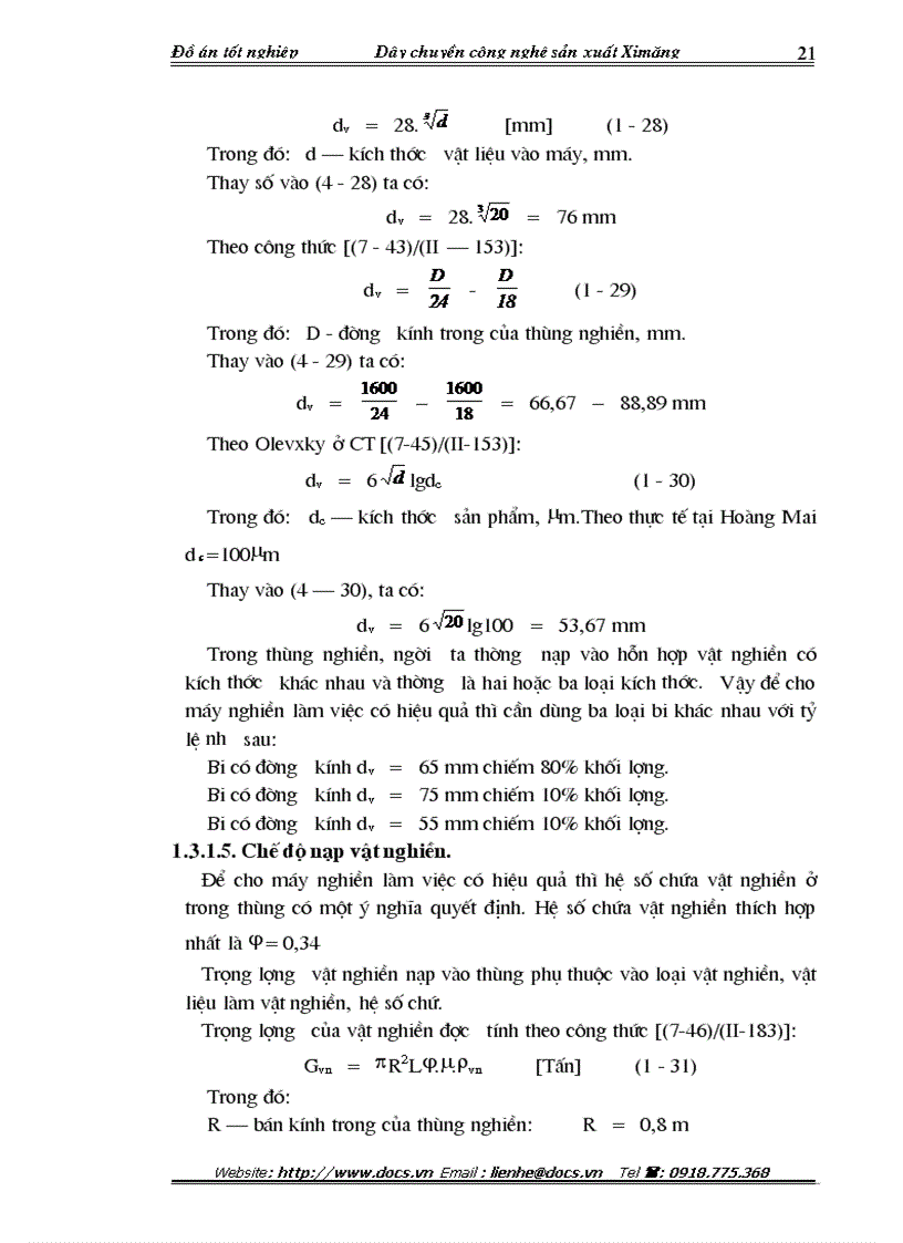 image for page Dây chuyền công nghệ sản xuất Ximăng