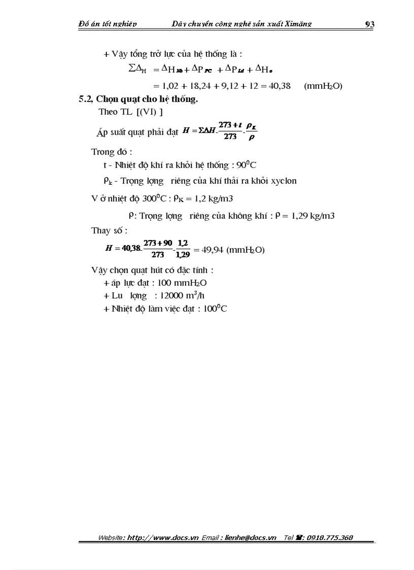 image for page Dây chuyền công nghệ sản xuất Ximăng