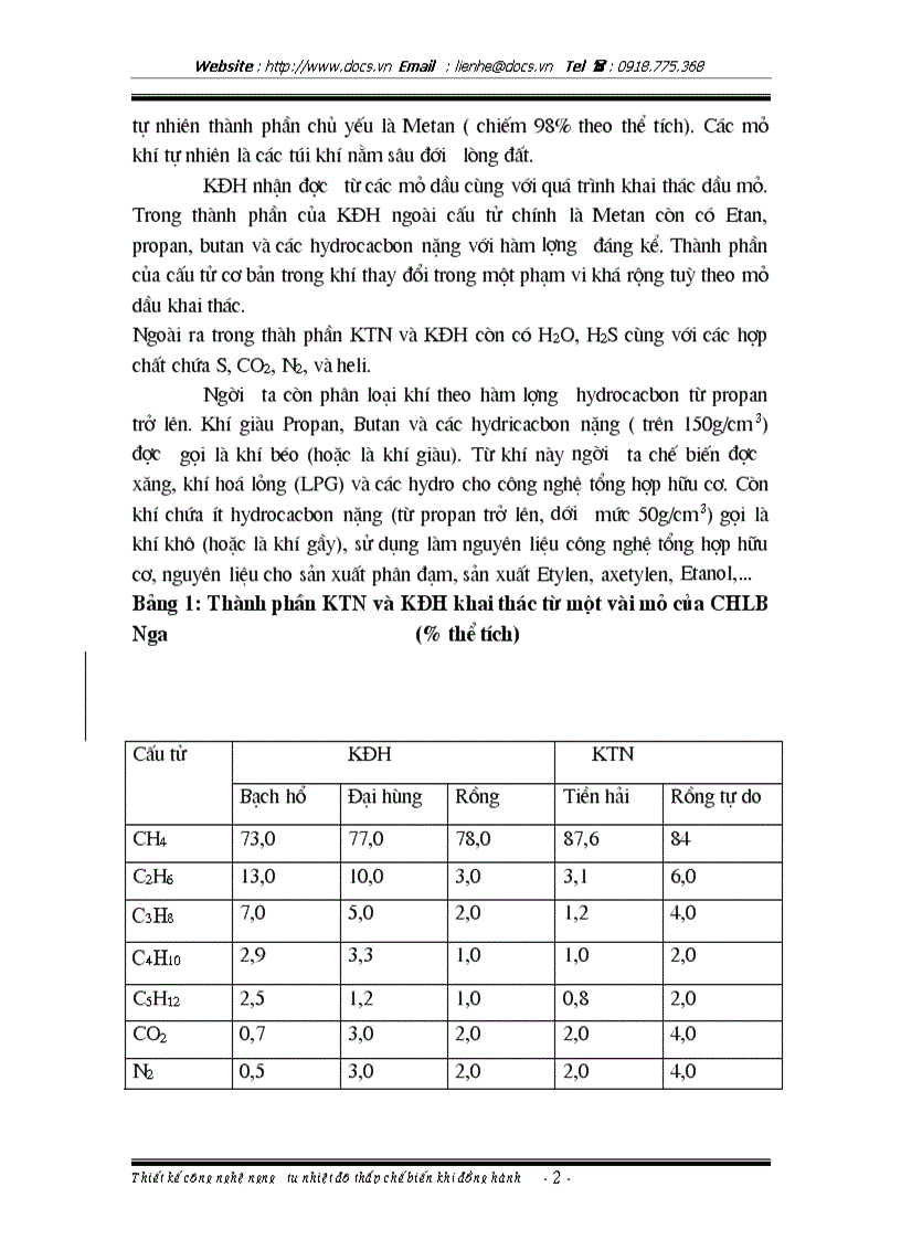 image for page Thiết kế công nghệ ngưng tụ nhiệt độ thấp chế biến khí đồng hành