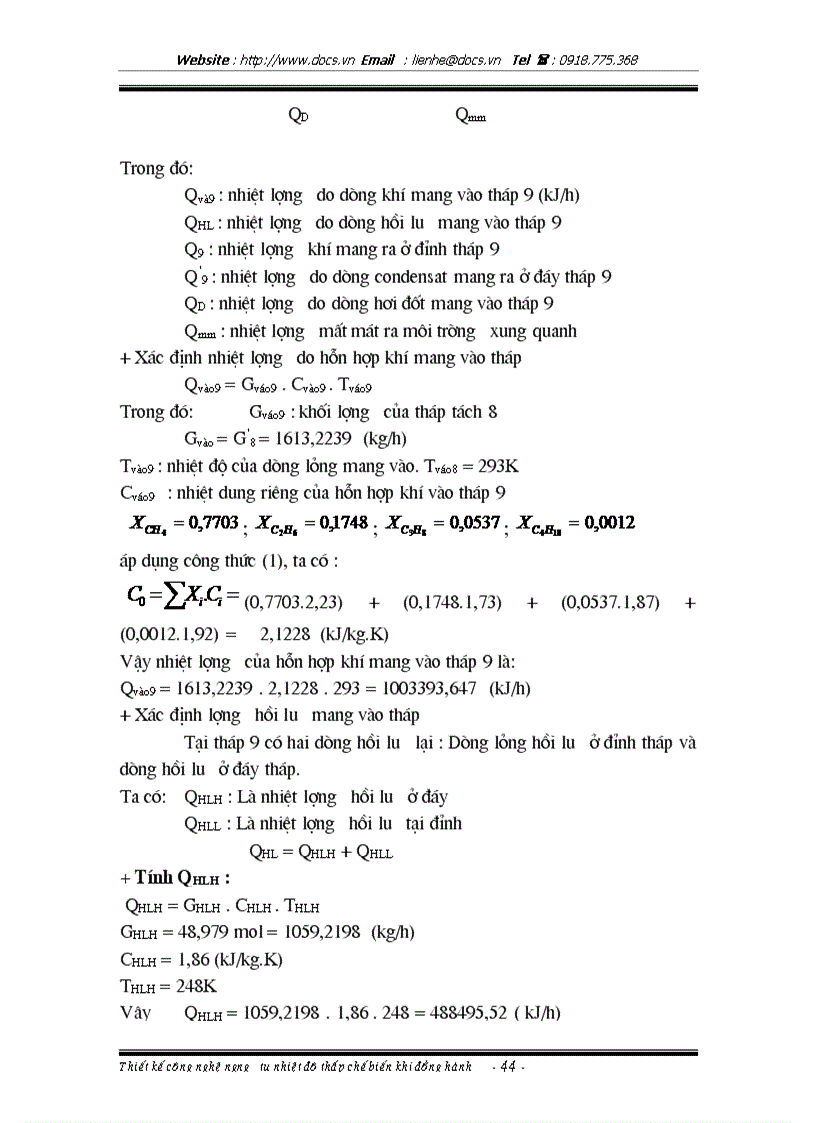 image for page Thiết kế công nghệ ngưng tụ nhiệt độ thấp chế biến khí đồng hành