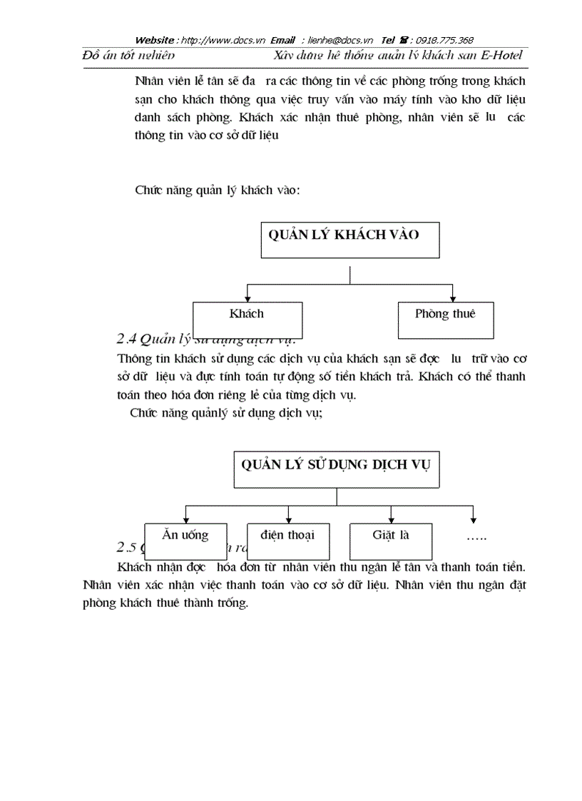 image for page Xây dựng hệ thống quản lý khách sạn E Hotel