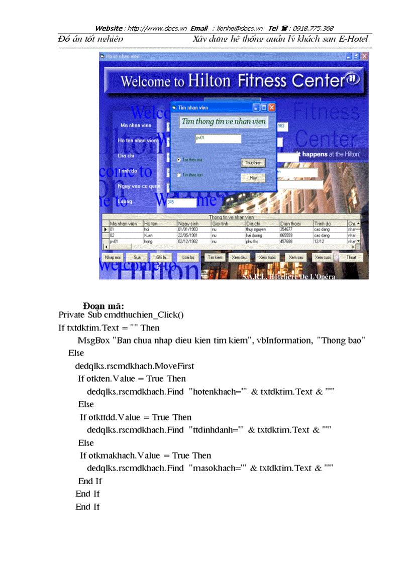 image for page Xây dựng hệ thống quản lý khách sạn E Hotel