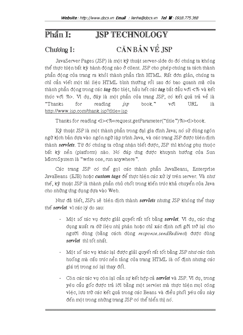 image for page JavaServer Pages