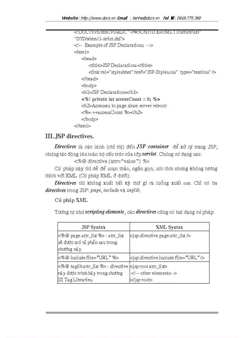image for page JavaServer Pages