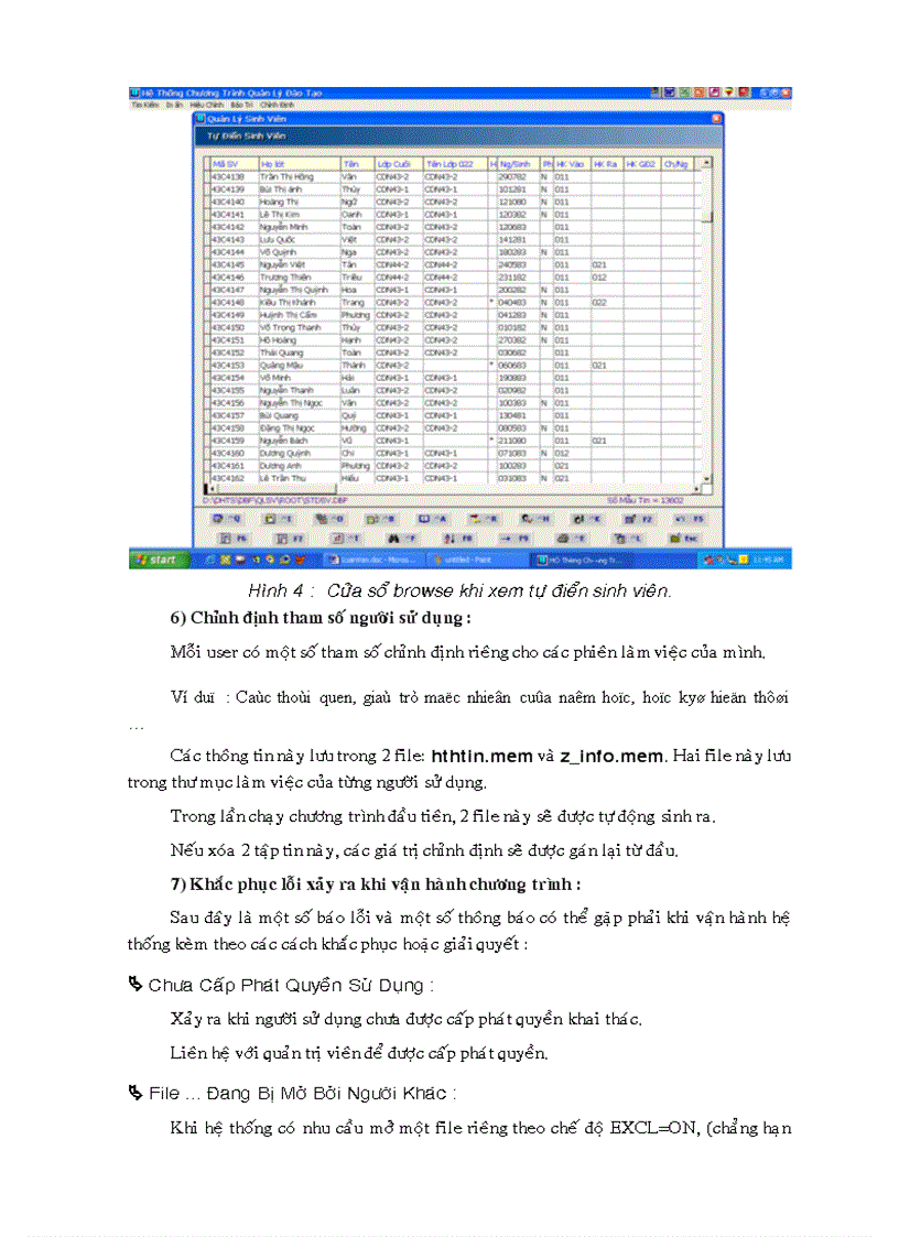 image for page Chương trình quản lý đào tạo Trường Đại học Thủy sa n