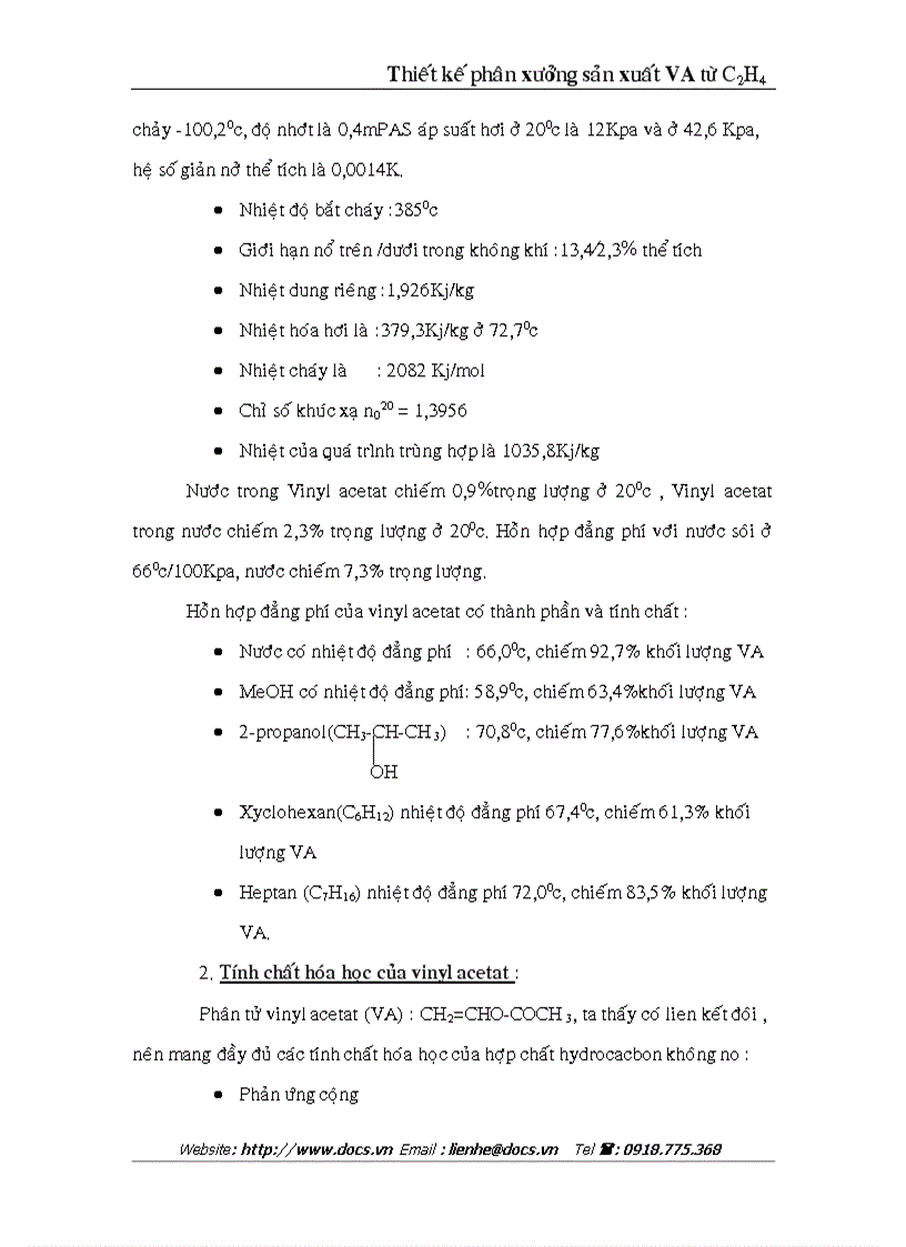 image for page Thiết kế phân xưởng sản xuất VA từ C2H4