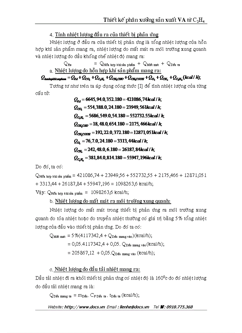 image for page Thiết kế phân xưởng sản xuất VA từ C2H4