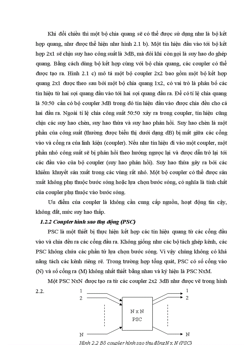 image for page Mạng man đơn chặng lựa chọn bước sóng dựa trên awg