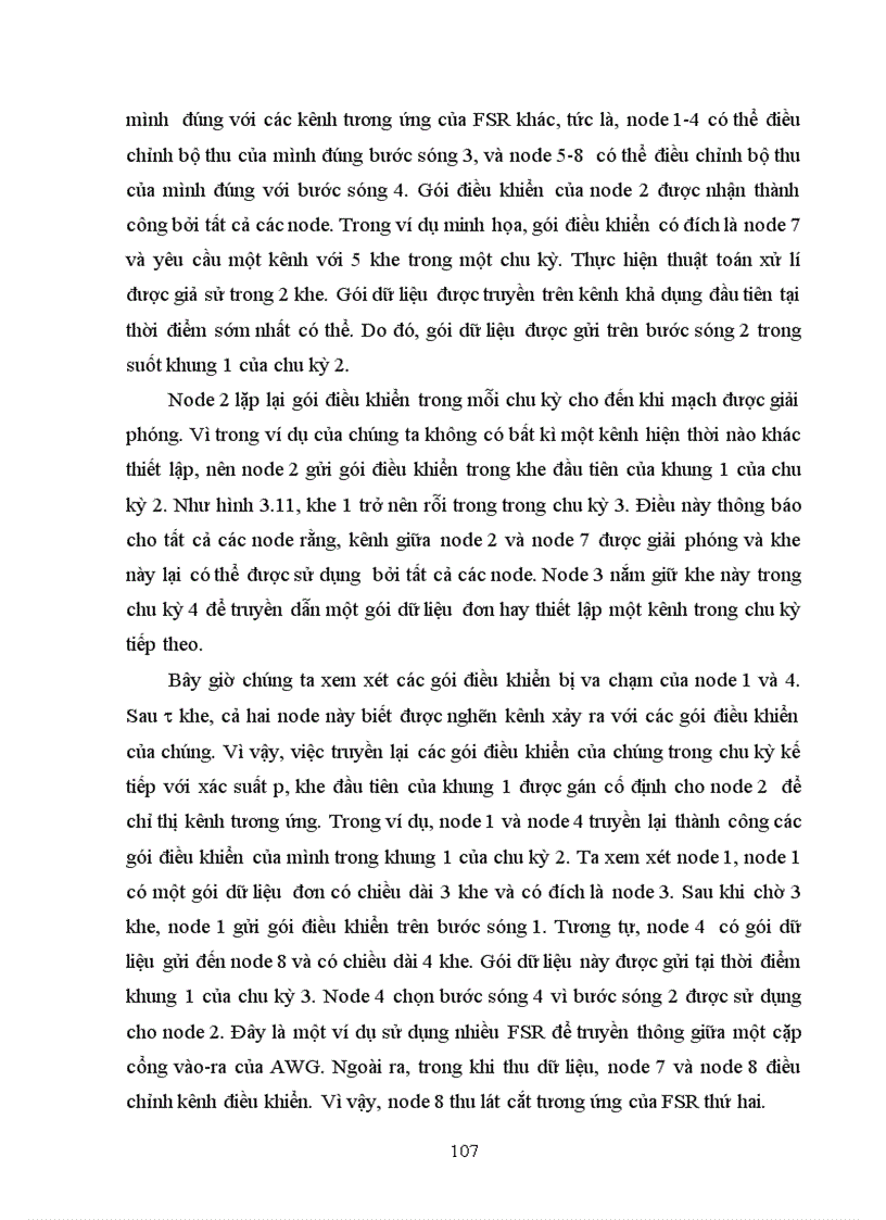 image for page Mạng man đơn chặng lựa chọn bước sóng dựa trên awg