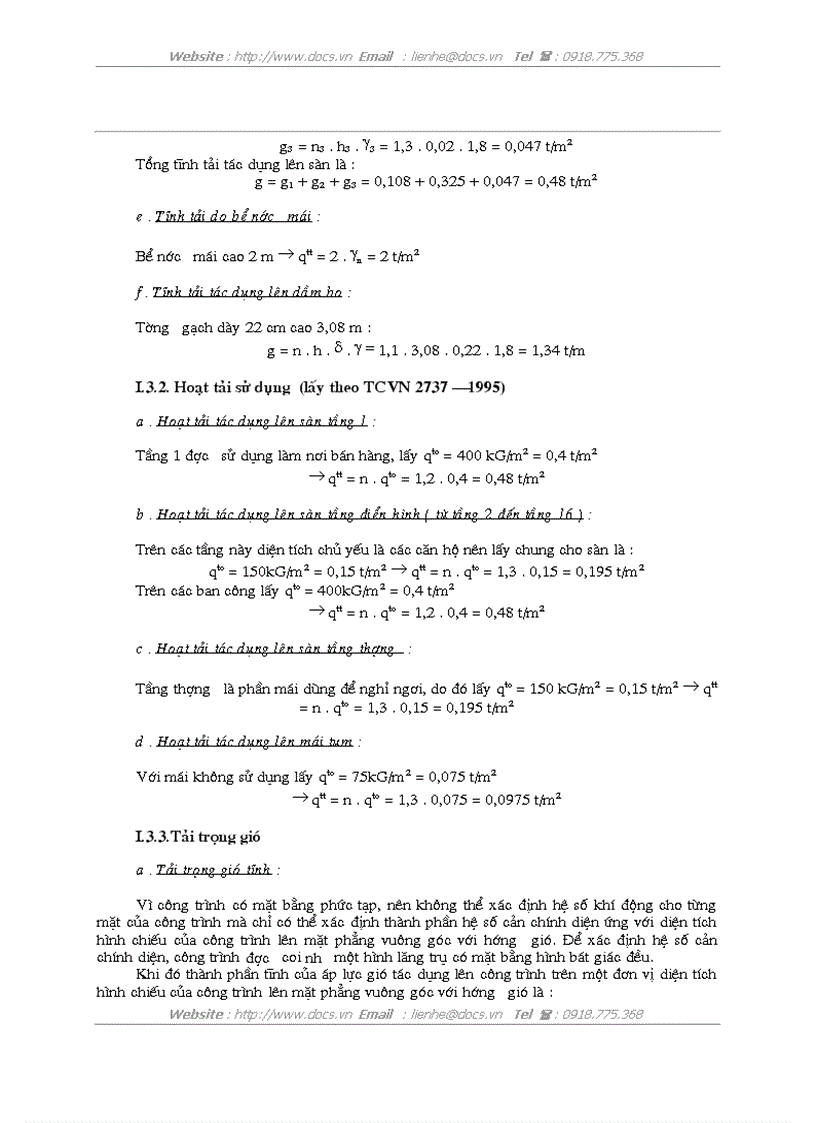 image for page Chuẩn bị số liệu tính toán