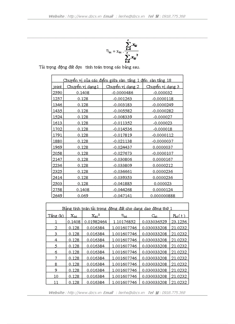 image for page Chuẩn bị số liệu tính toán