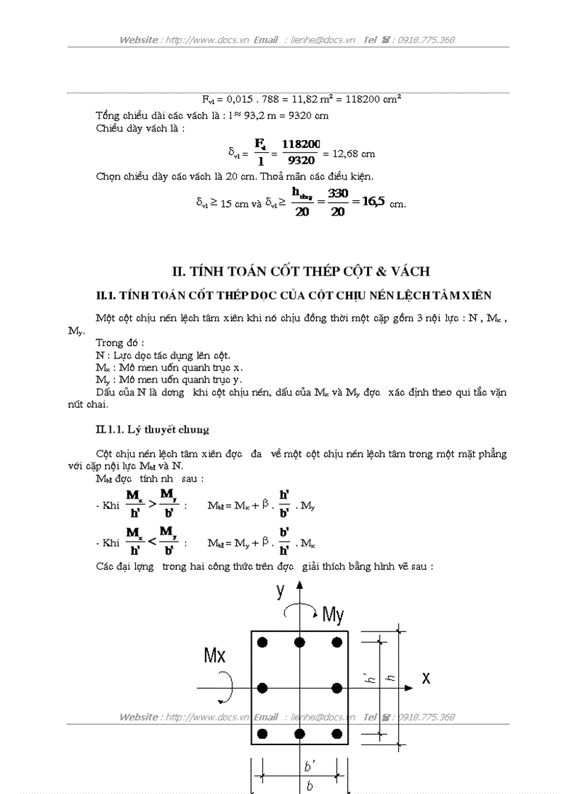 image for page Chuẩn bị số liệu tính toán