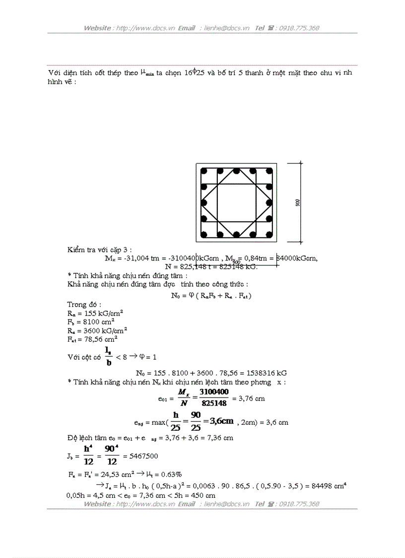 image for page Chuẩn bị số liệu tính toán