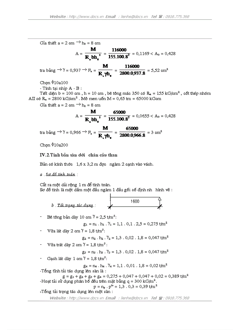 image for page Chuẩn bị số liệu tính toán